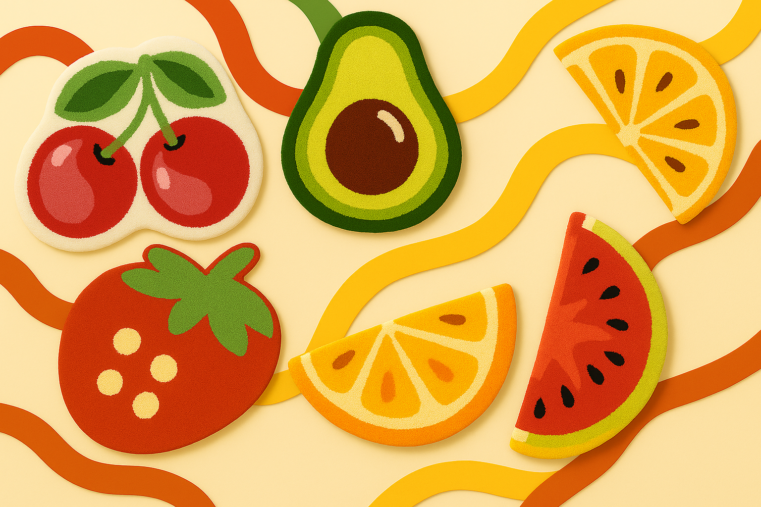 Fruit Rugs