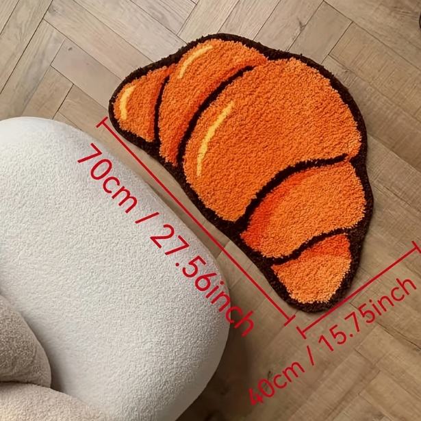Yummy Croissant Rug
