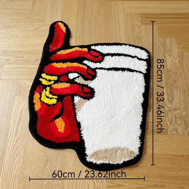 Hot Grip Cup Rug