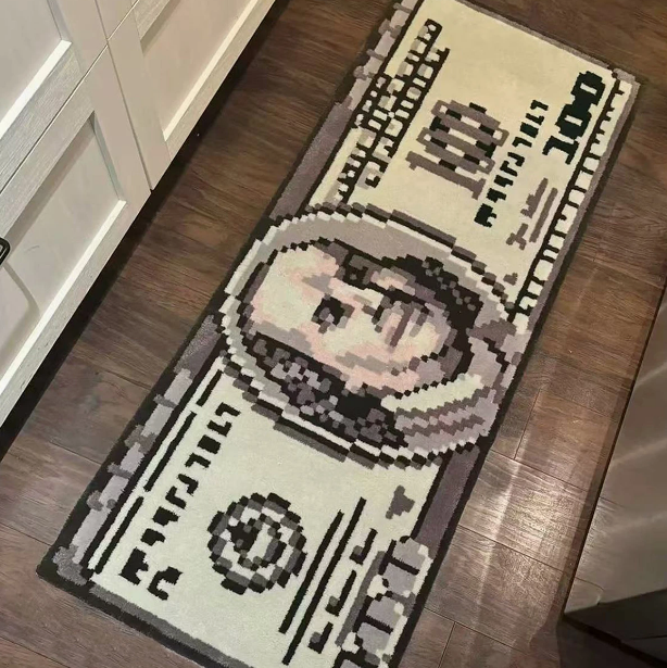 Dollar Bill Rug
