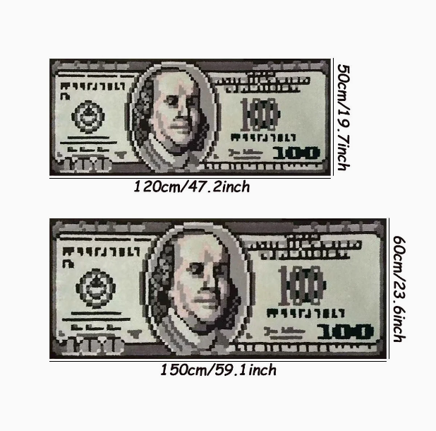 Dollar Bill Rug