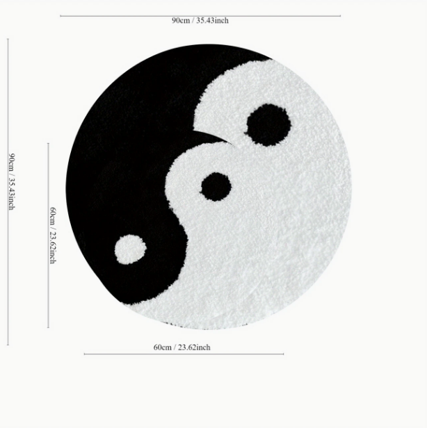 Yin-Yang Rug
