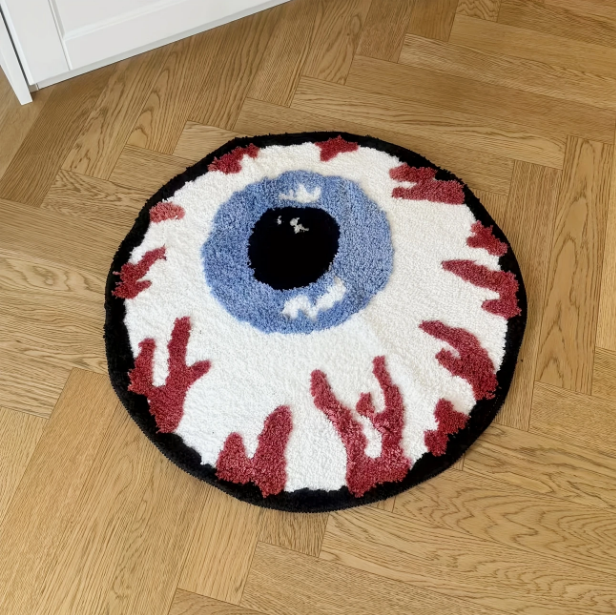 Edgey Eyeball Rug