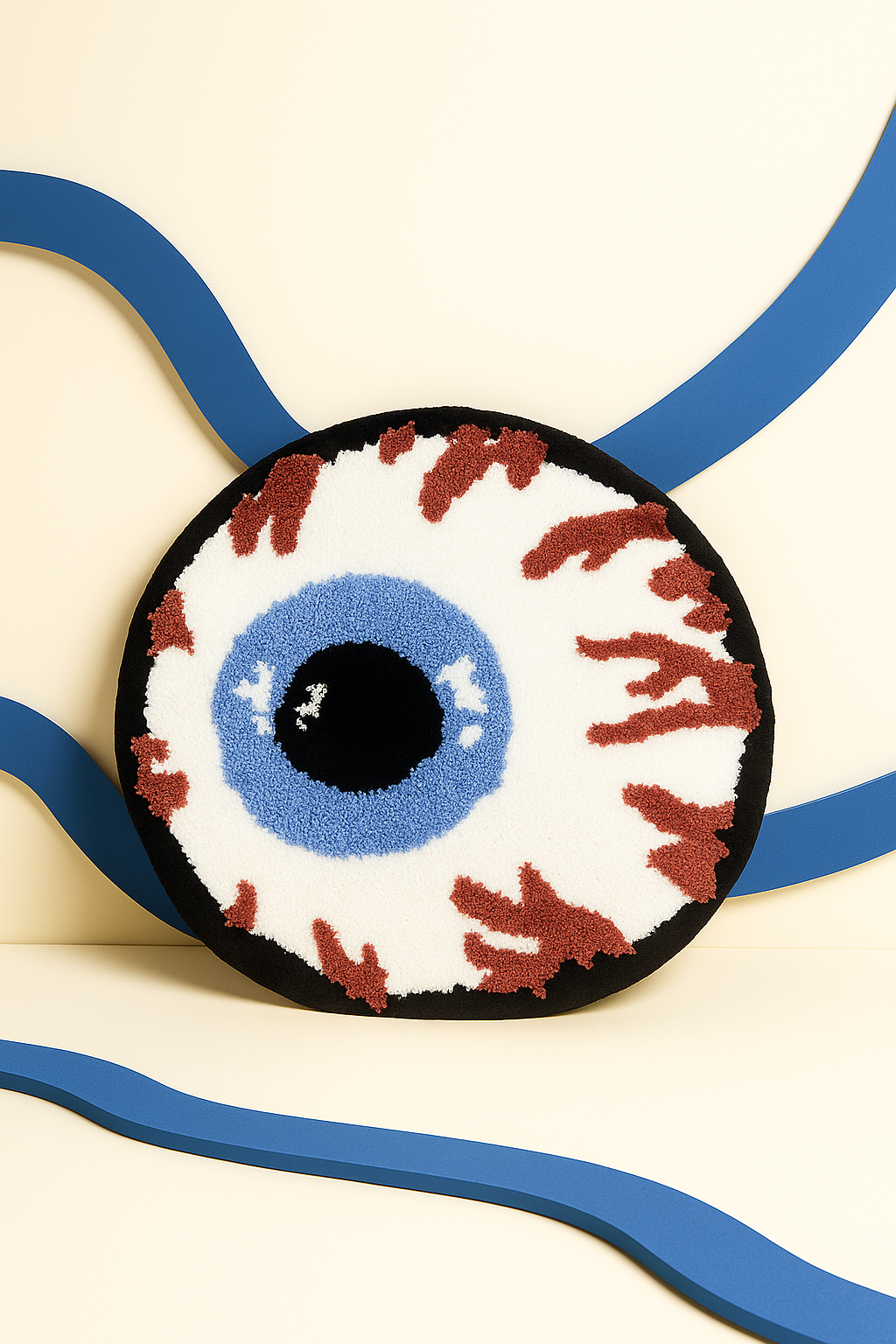 Edgey Eyeball Rug