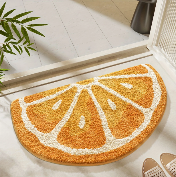 Ultra-Soft Orange Rug