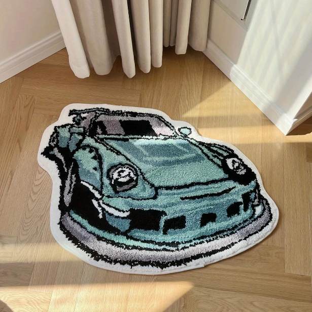 Vintage Porsche Rug