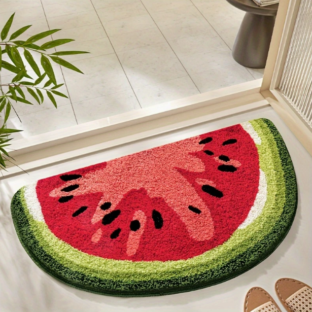 Ultra-Soft Watermelon Rug