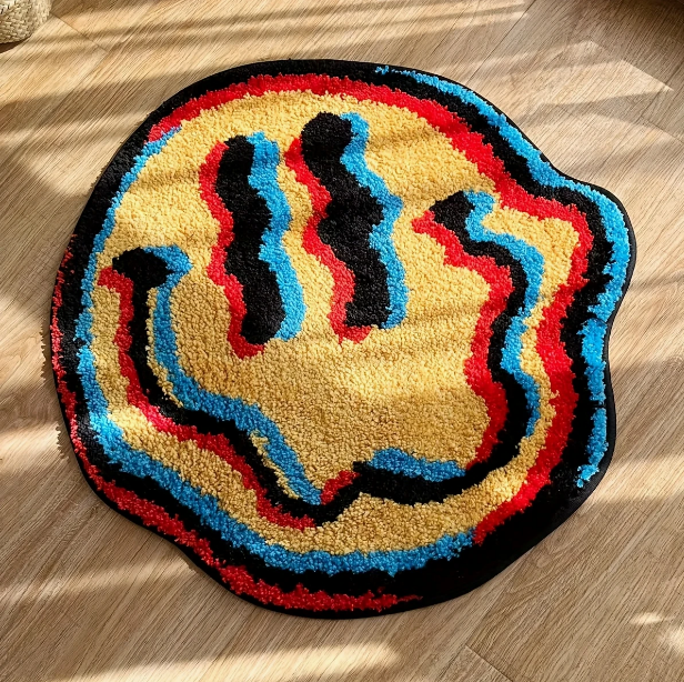Smiley Face Rug