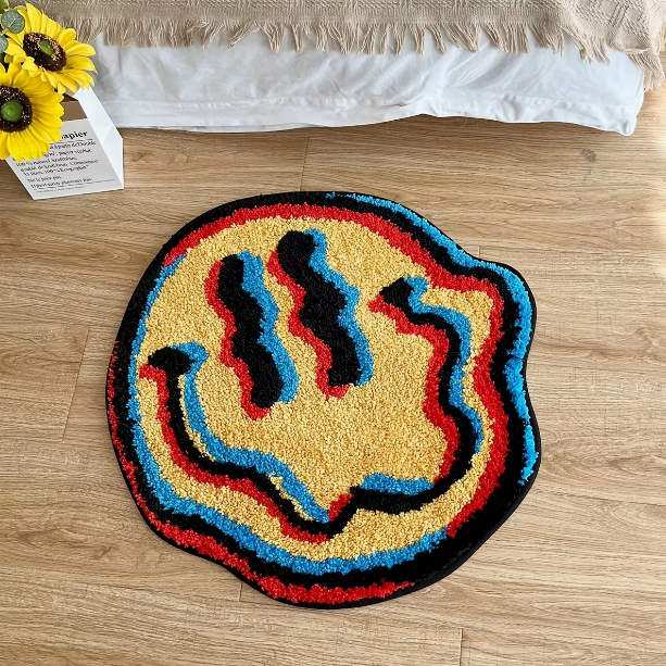 Smiley Face Rug