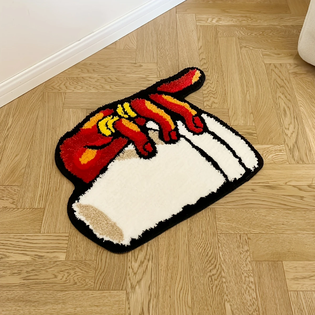 Hot Grip Cup Rug