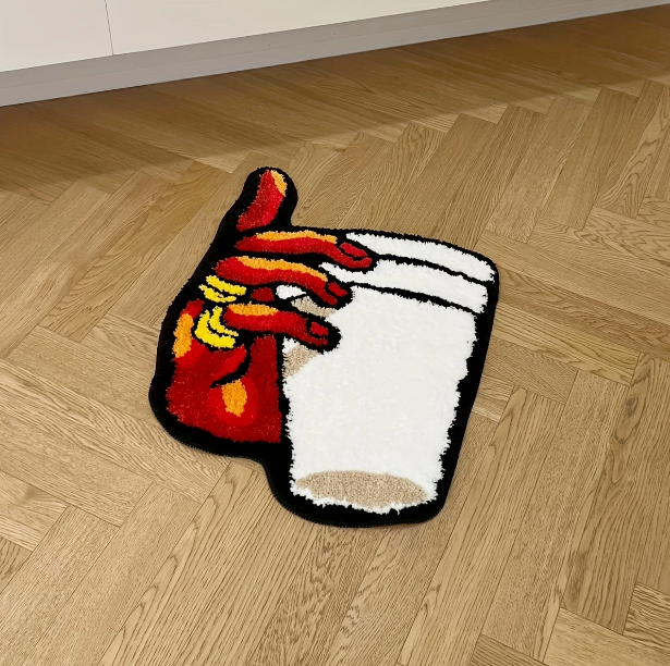 Hot Grip Cup Rug
