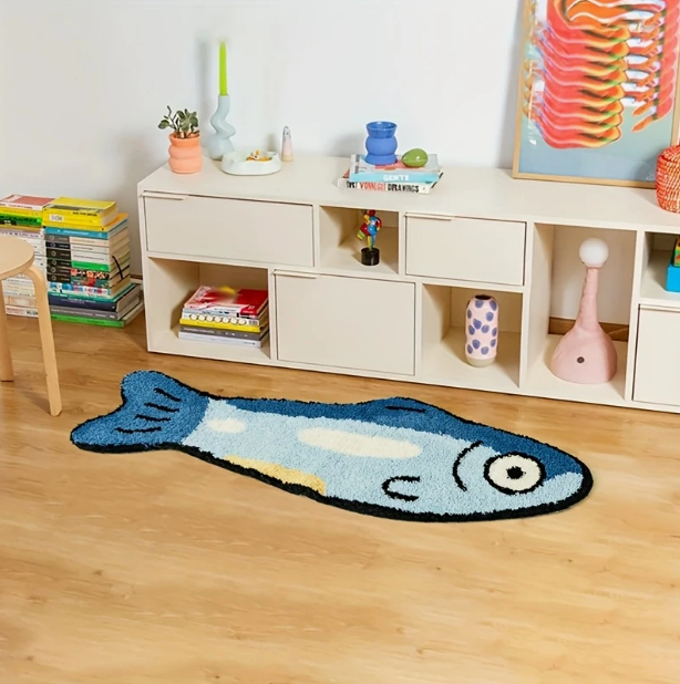 Playful Fish Rug